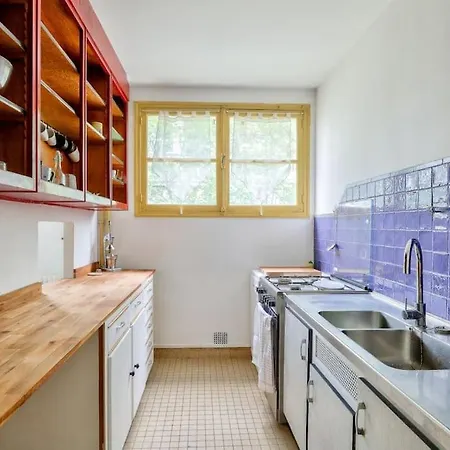 Apartamento Charming Flat Near Cimetiere Du Pere-lachaise